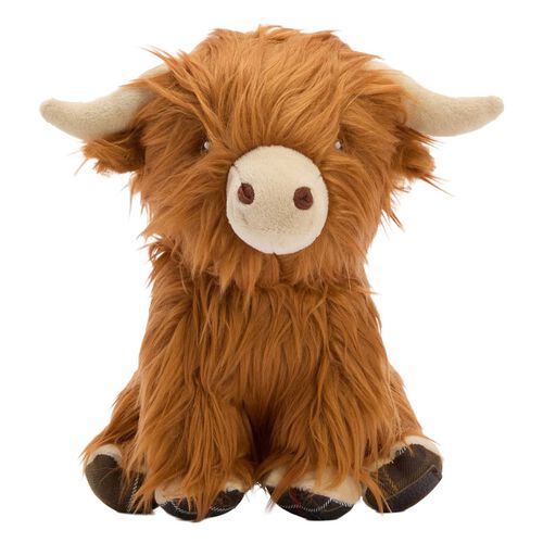 Barbour Dog Highland Cow Toy